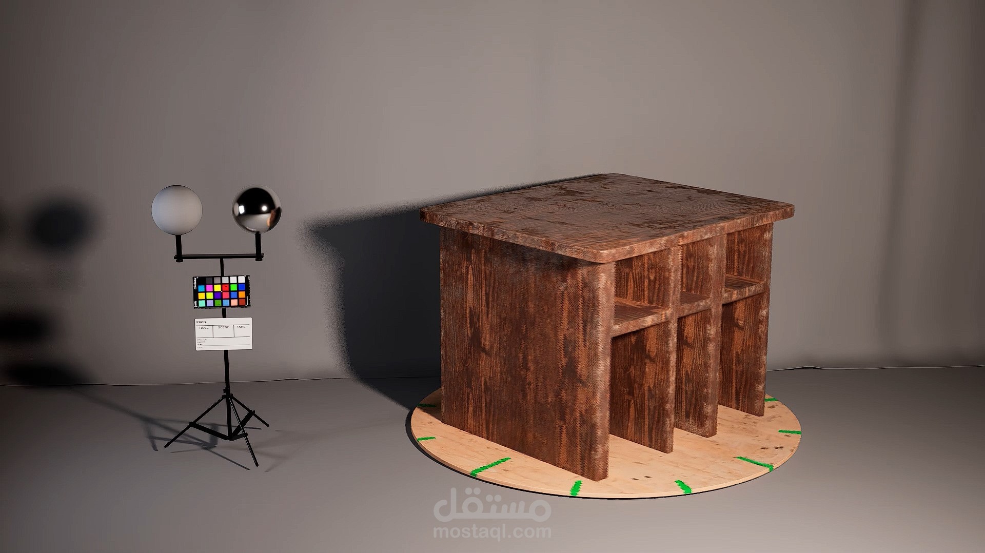 3d modeling / look development turntables