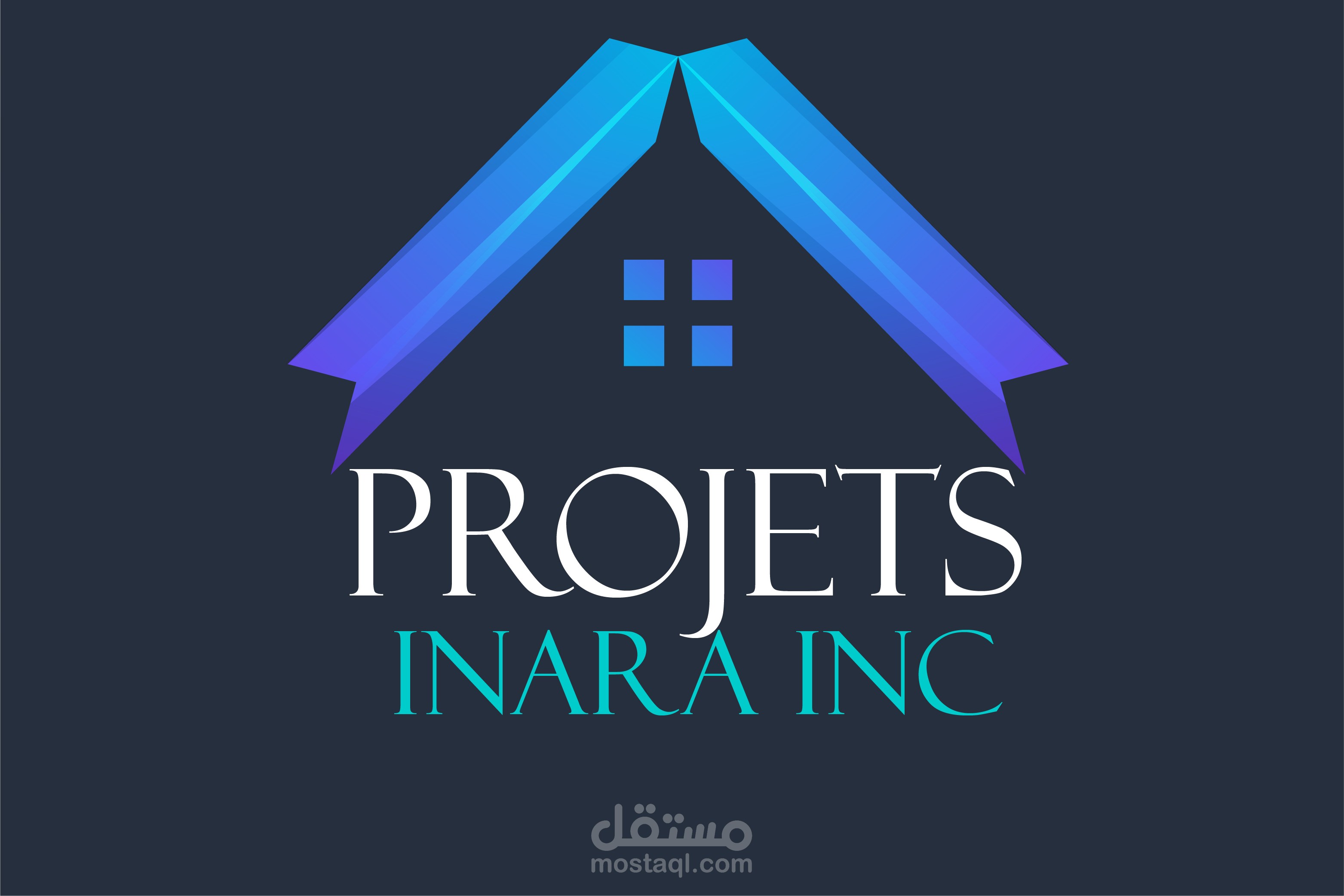 لوجو لشركة عقارات فرنسية