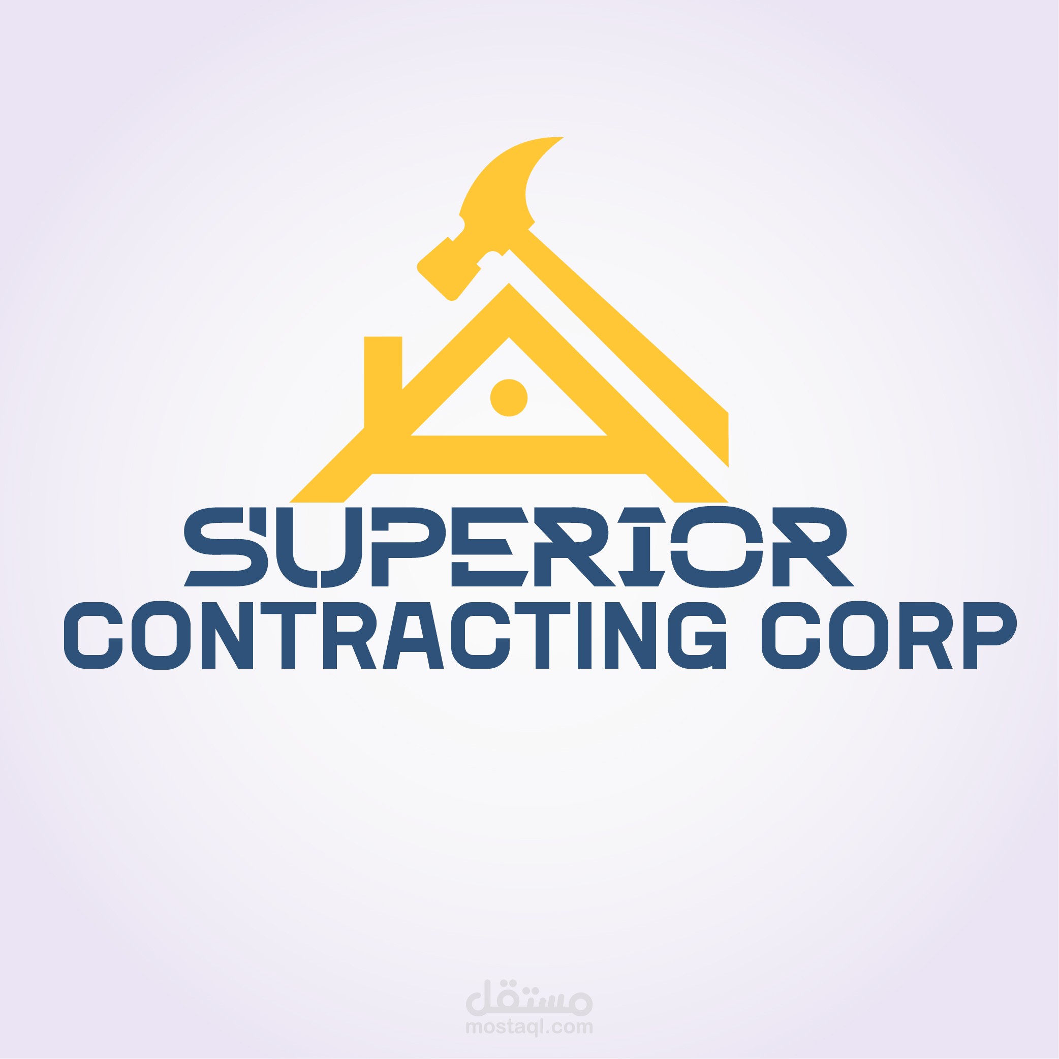 شعار لشركة بناء