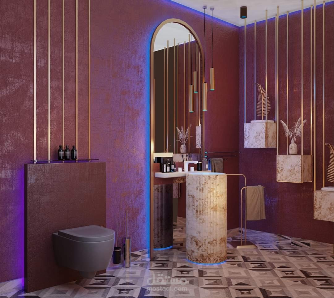 My bathroom design in Russia