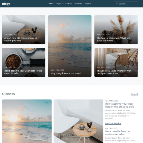 إنشاء مدونة