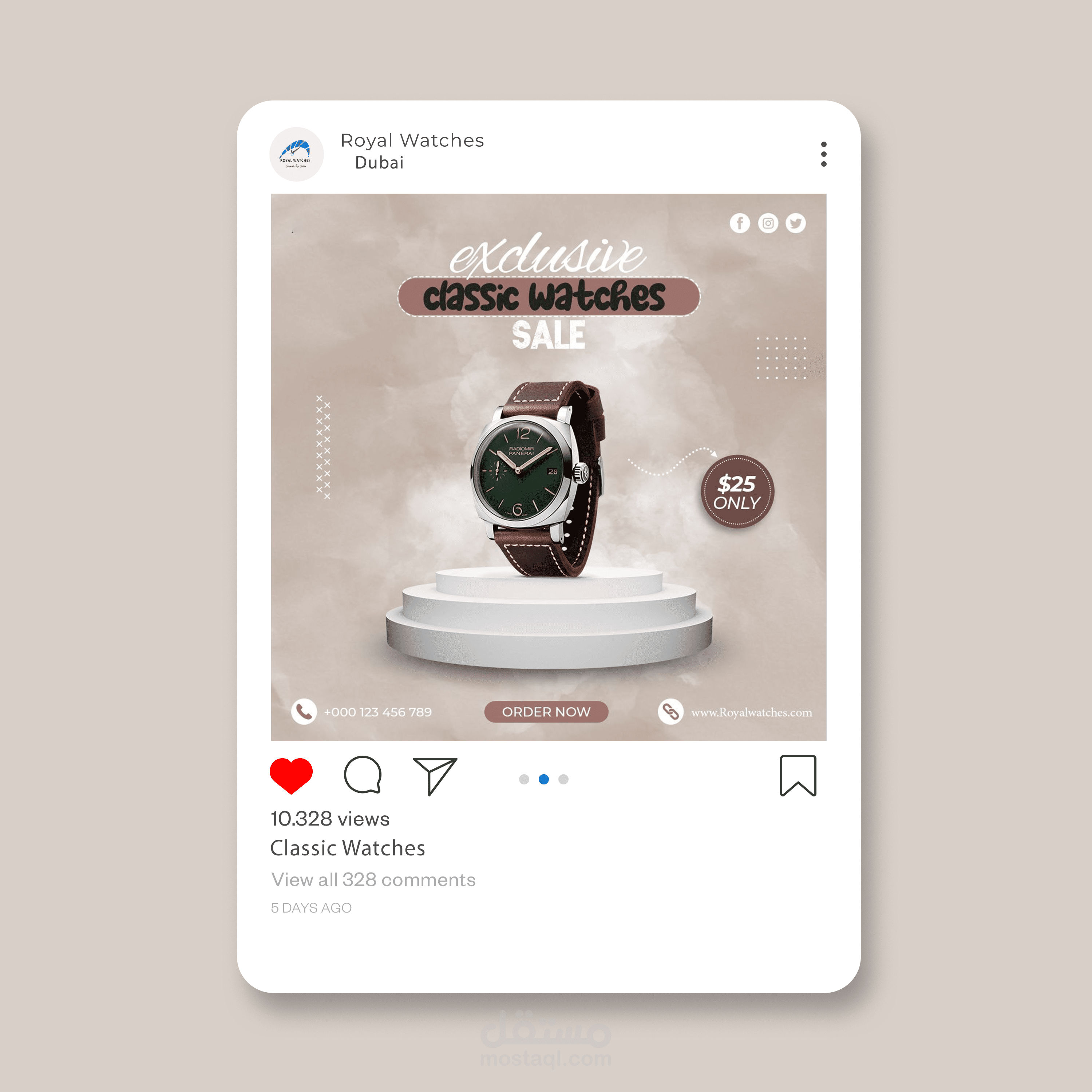 تصاميم سوشيال ميديا | Social Media Designs