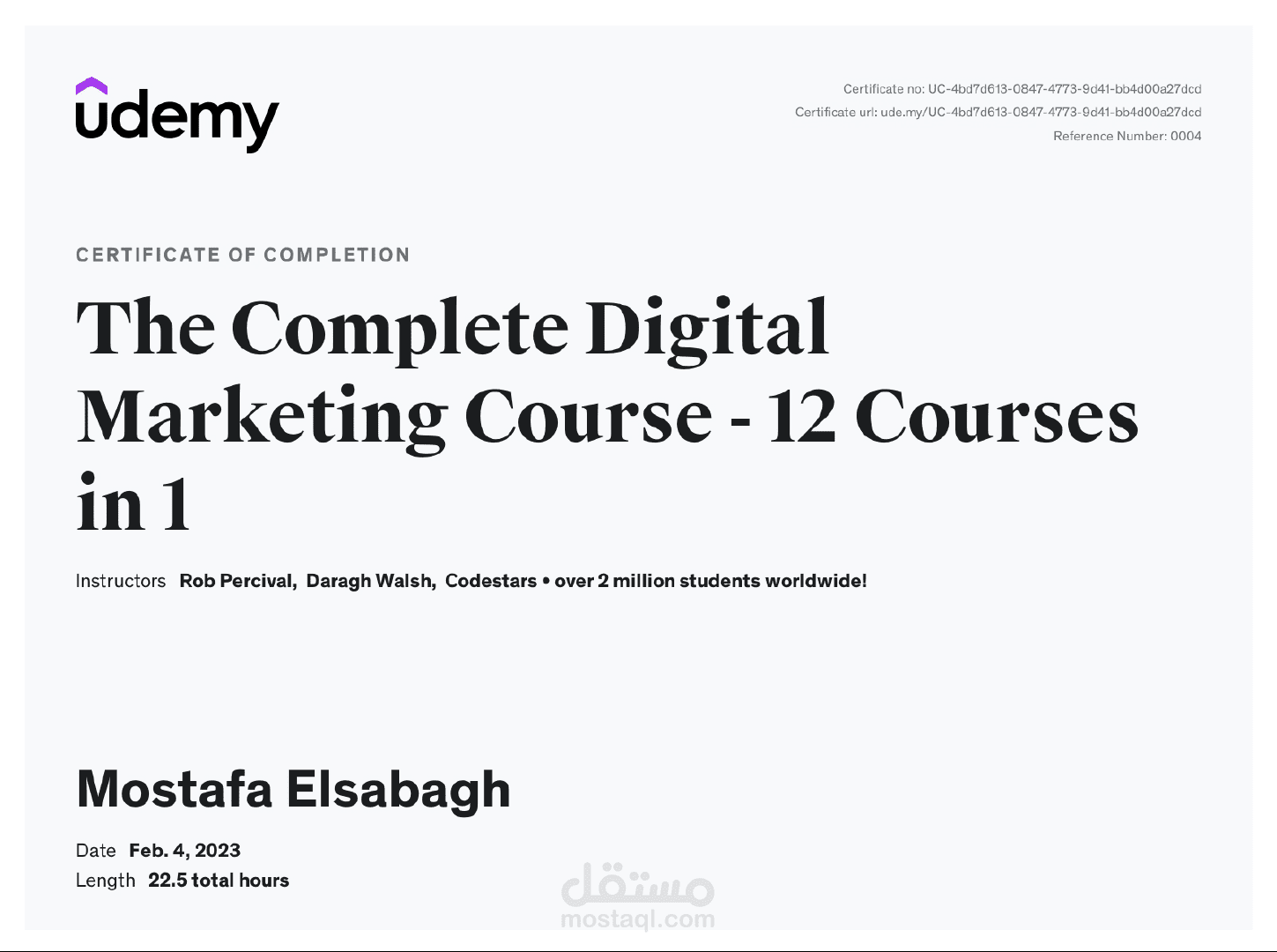 Udemy The Complete Digital Marketing Course