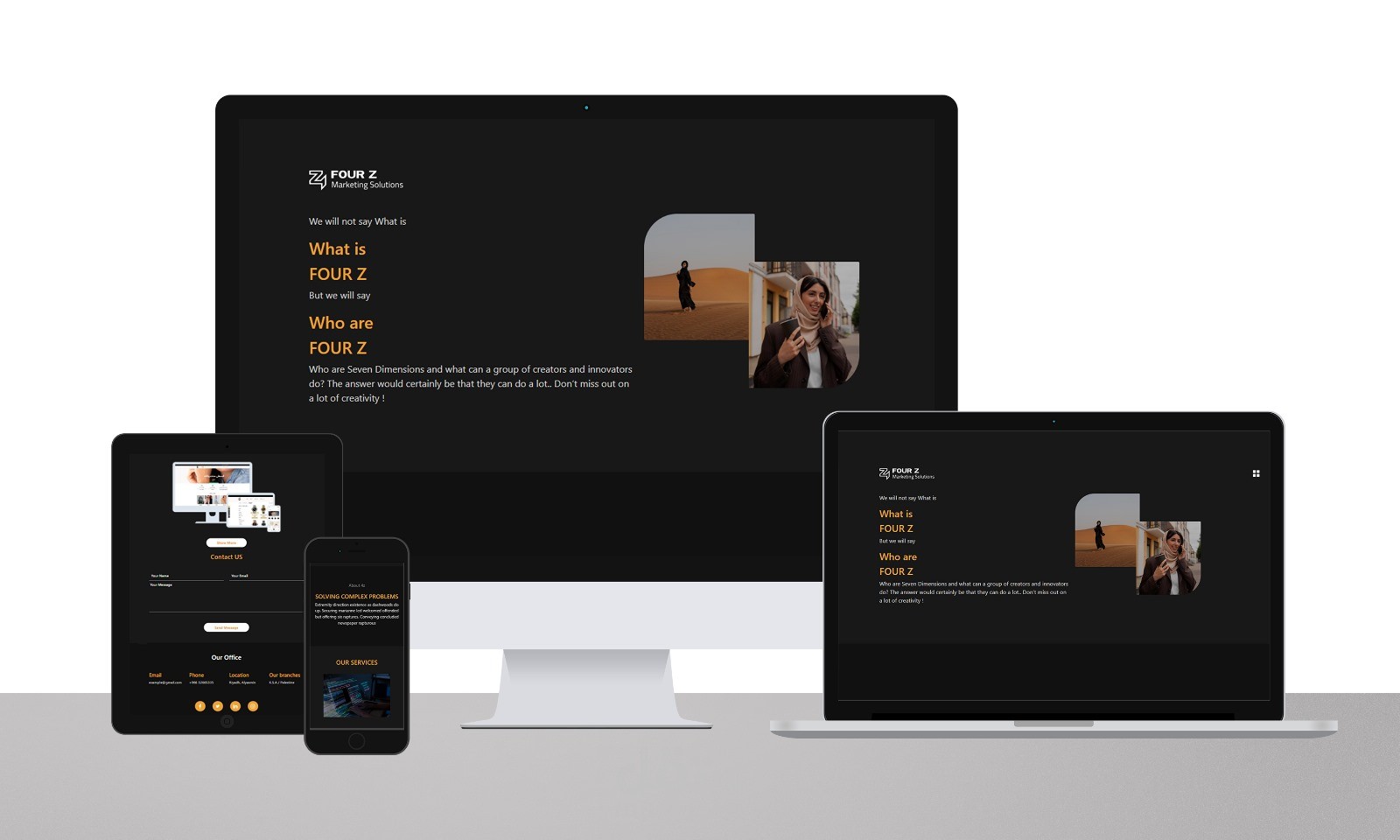 تصميم وبرمجة صفحة هبوط