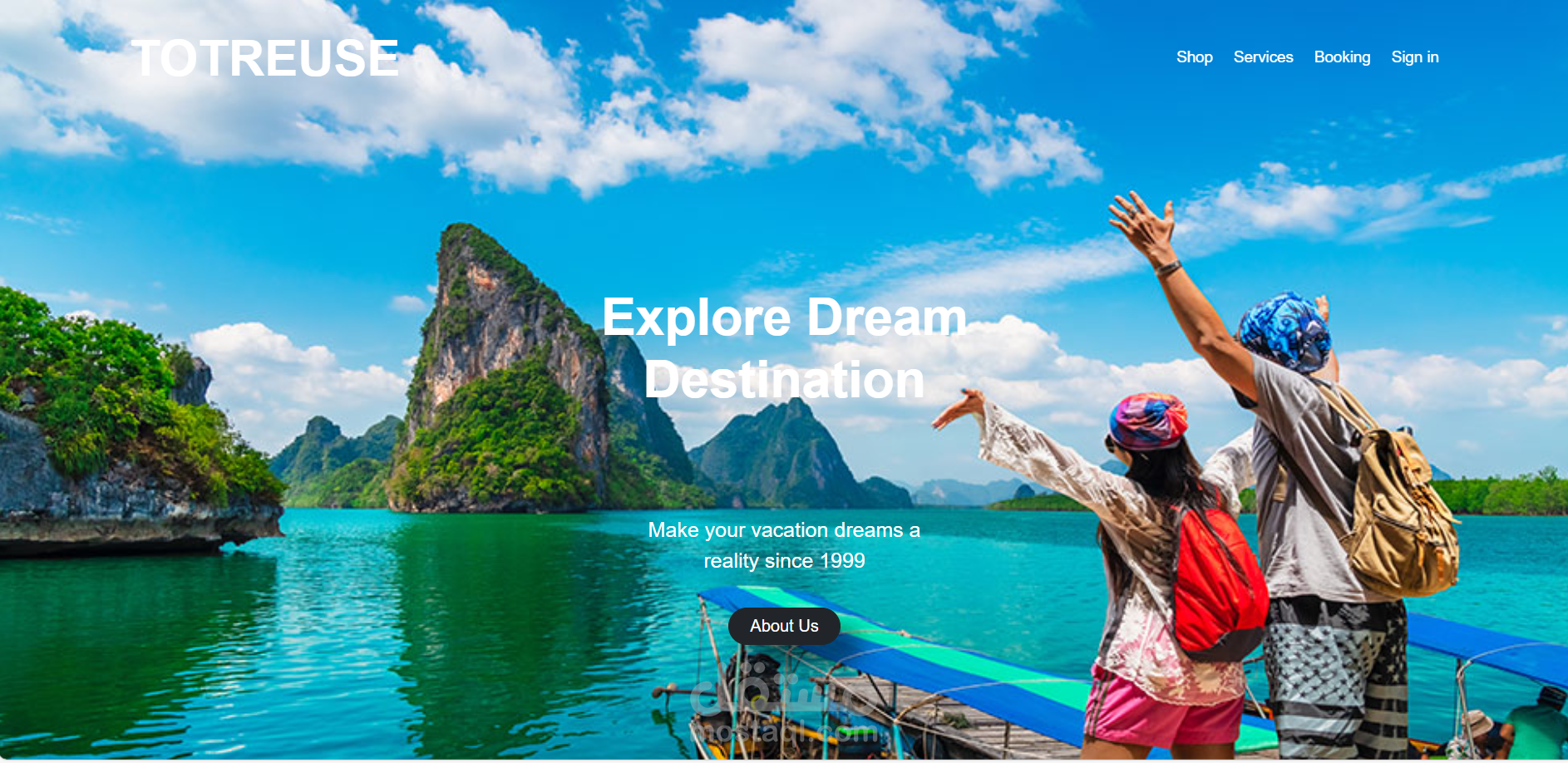 TOTREUSE – Travel & Tourism Website