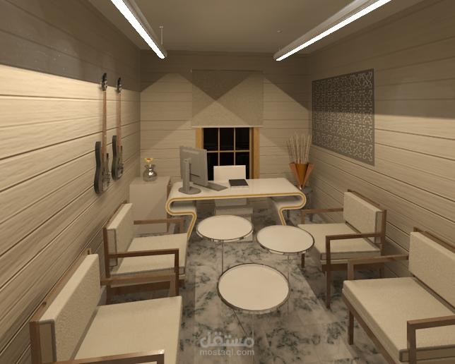 تصميم داخلي لمكتب