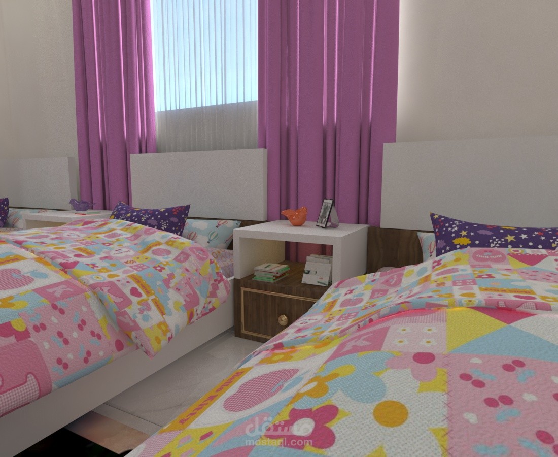 غرفة بنات Bed Room Girl's