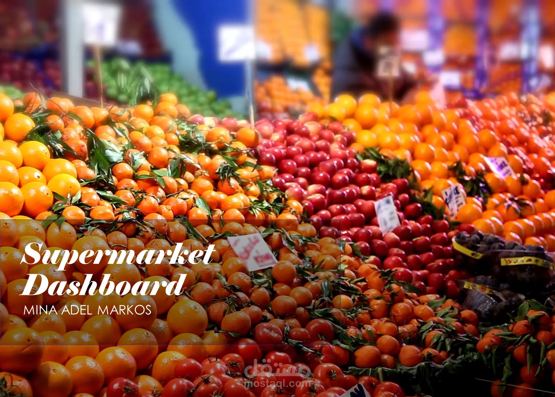 ٍSuperMarket Dashboard Project