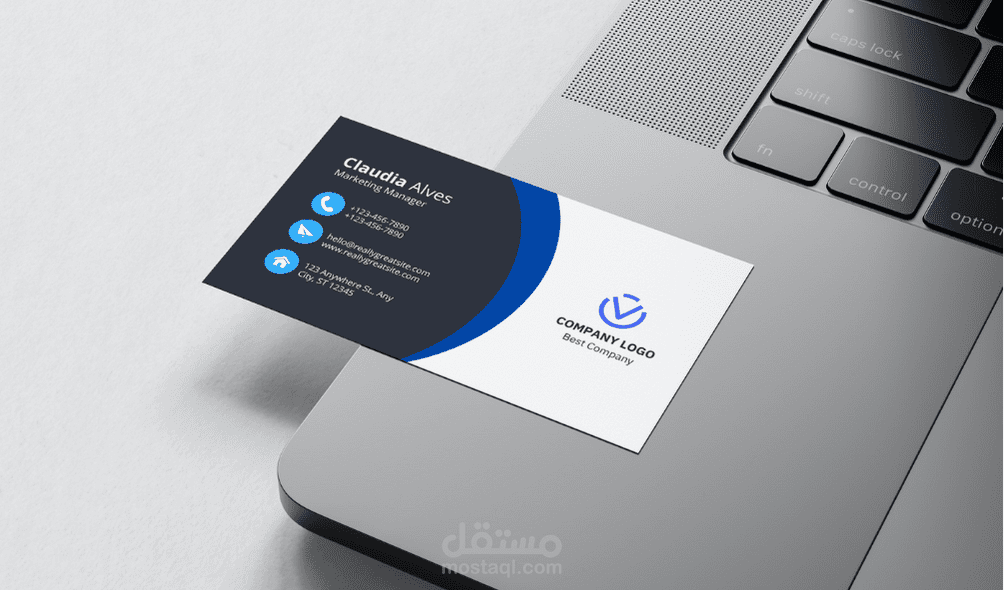 تصاميم لبزنس كارت احتافي