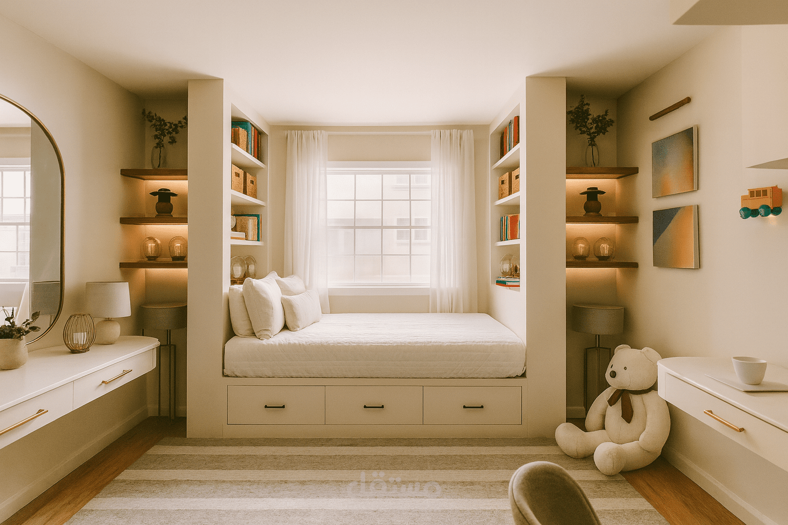 تصميم غرفة نوم فتاة