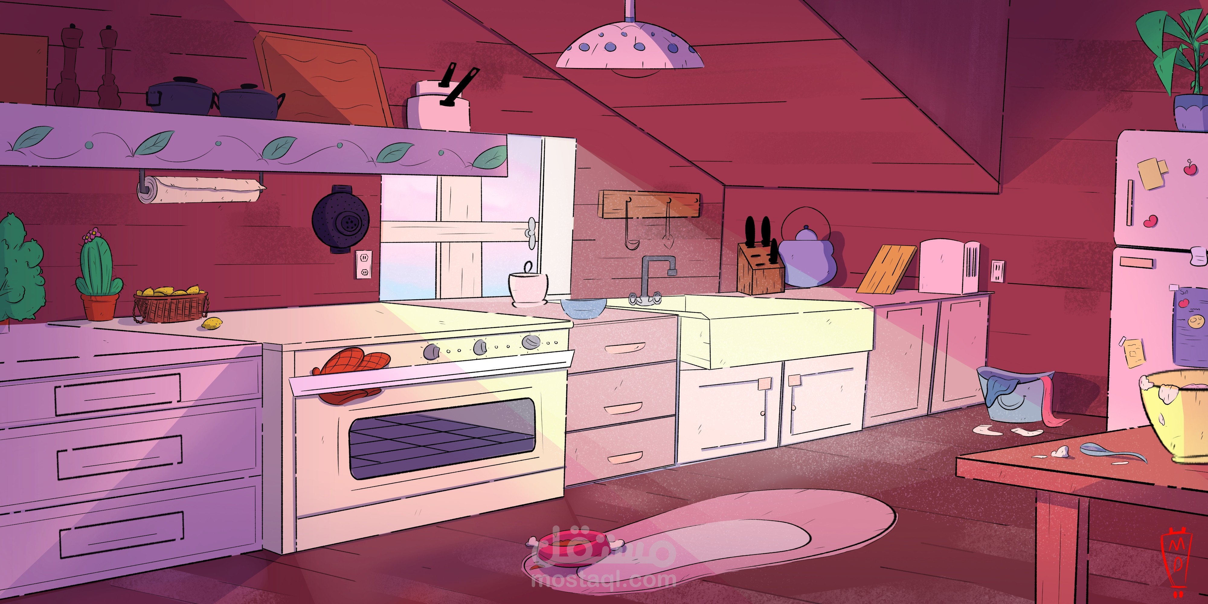 backgrounds for cartoon show