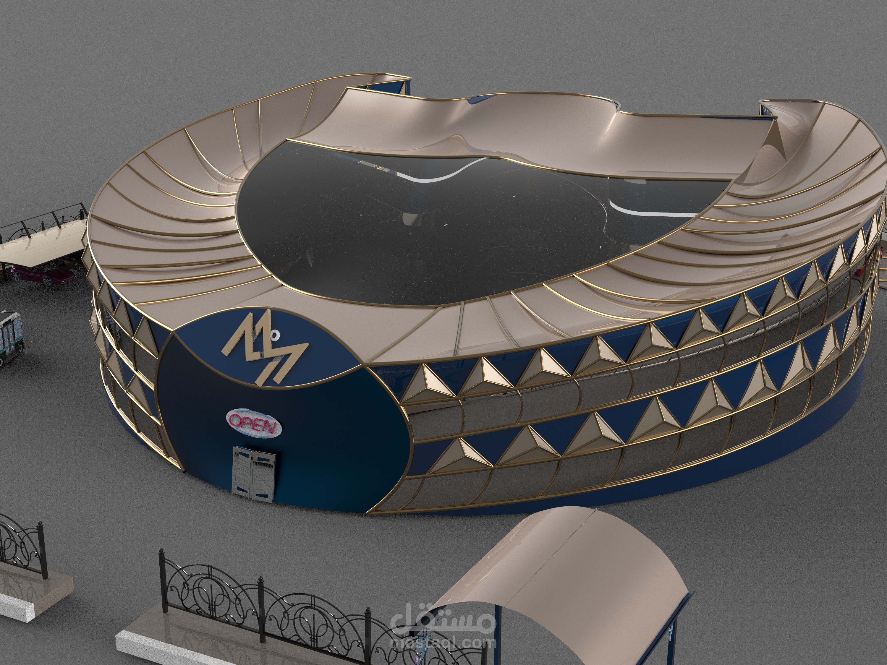 Pharaonic Style Exhibition تصميم معرض فرعوني