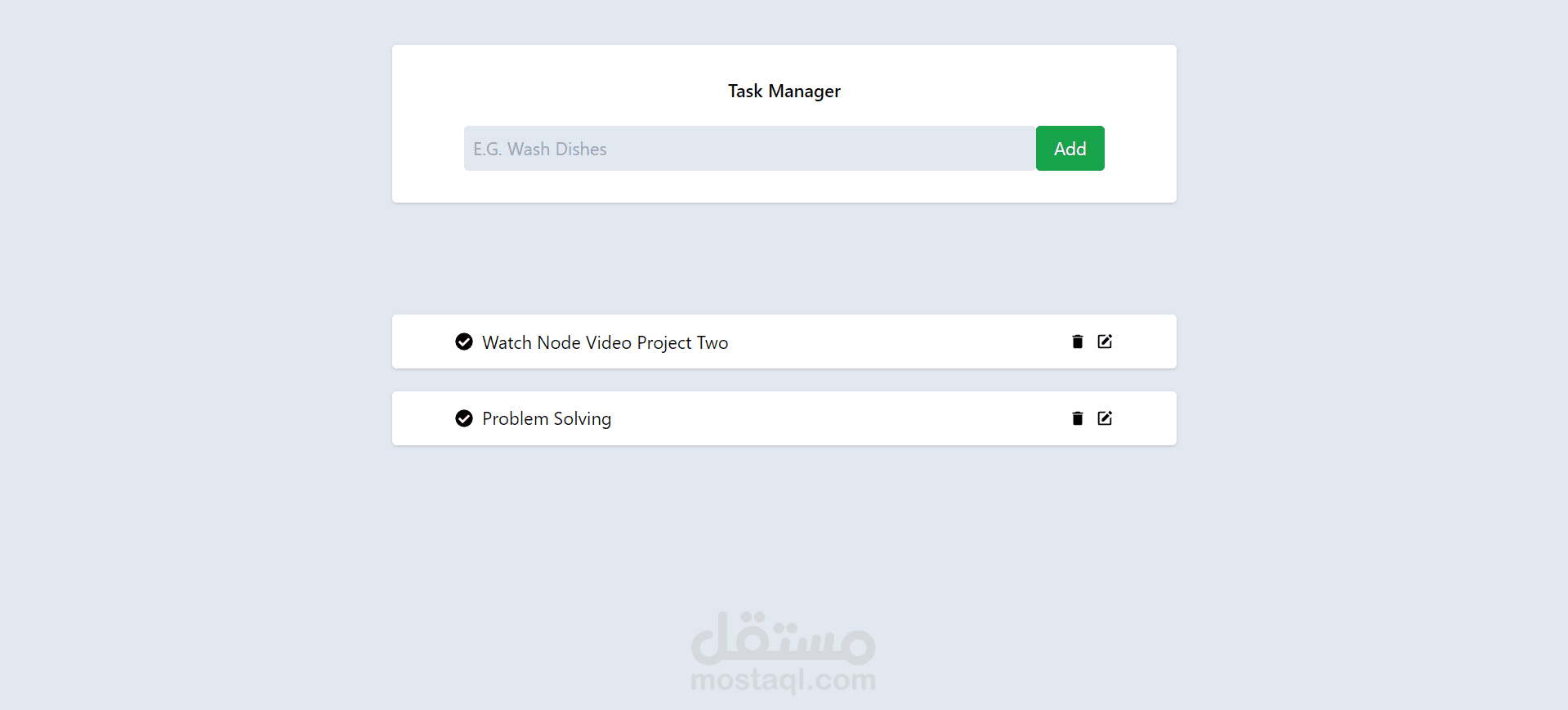 موقع لاداء المهمات task_manager
