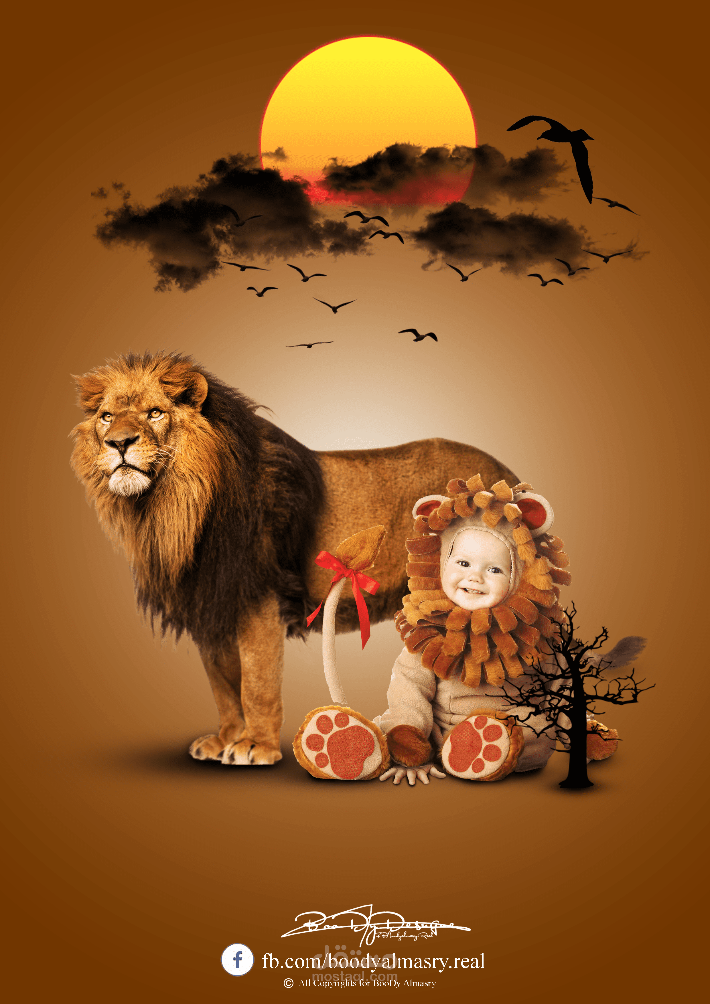 Advertisement posters for kids brand