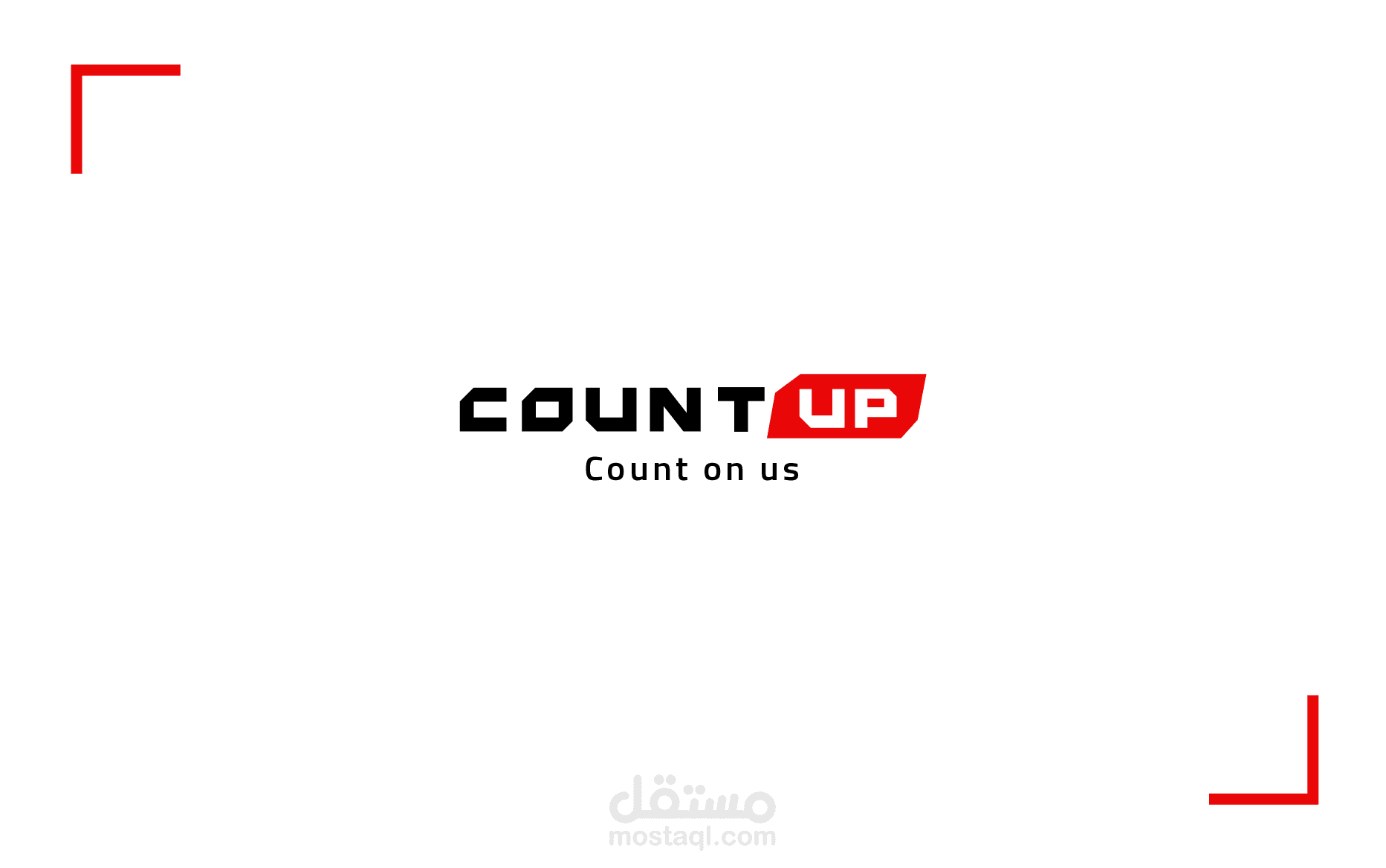 هوية تجارية لشركة مقاولات سعودية