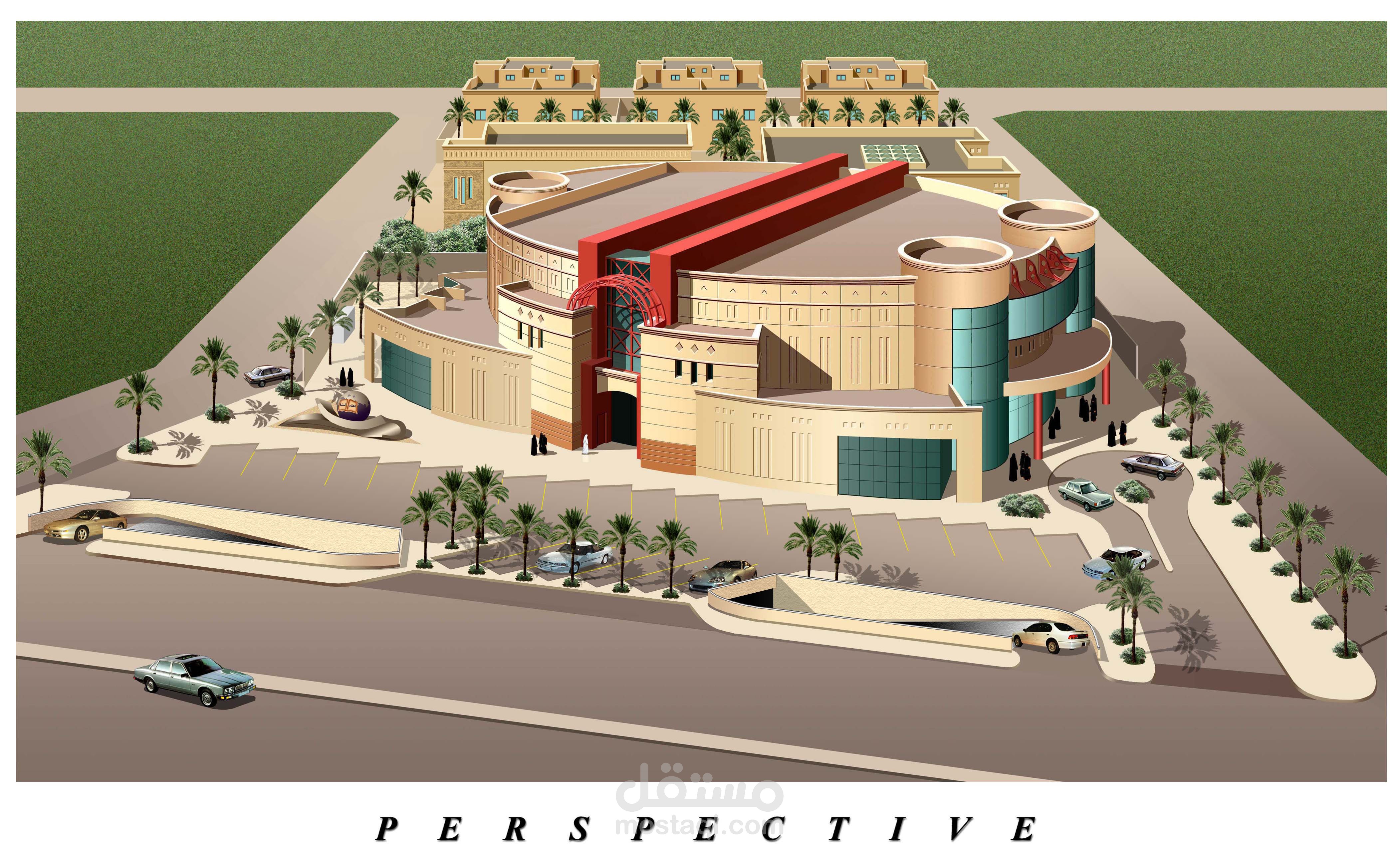 تصميم قاعة محاضرات للمؤسسة العالمية للاعمار