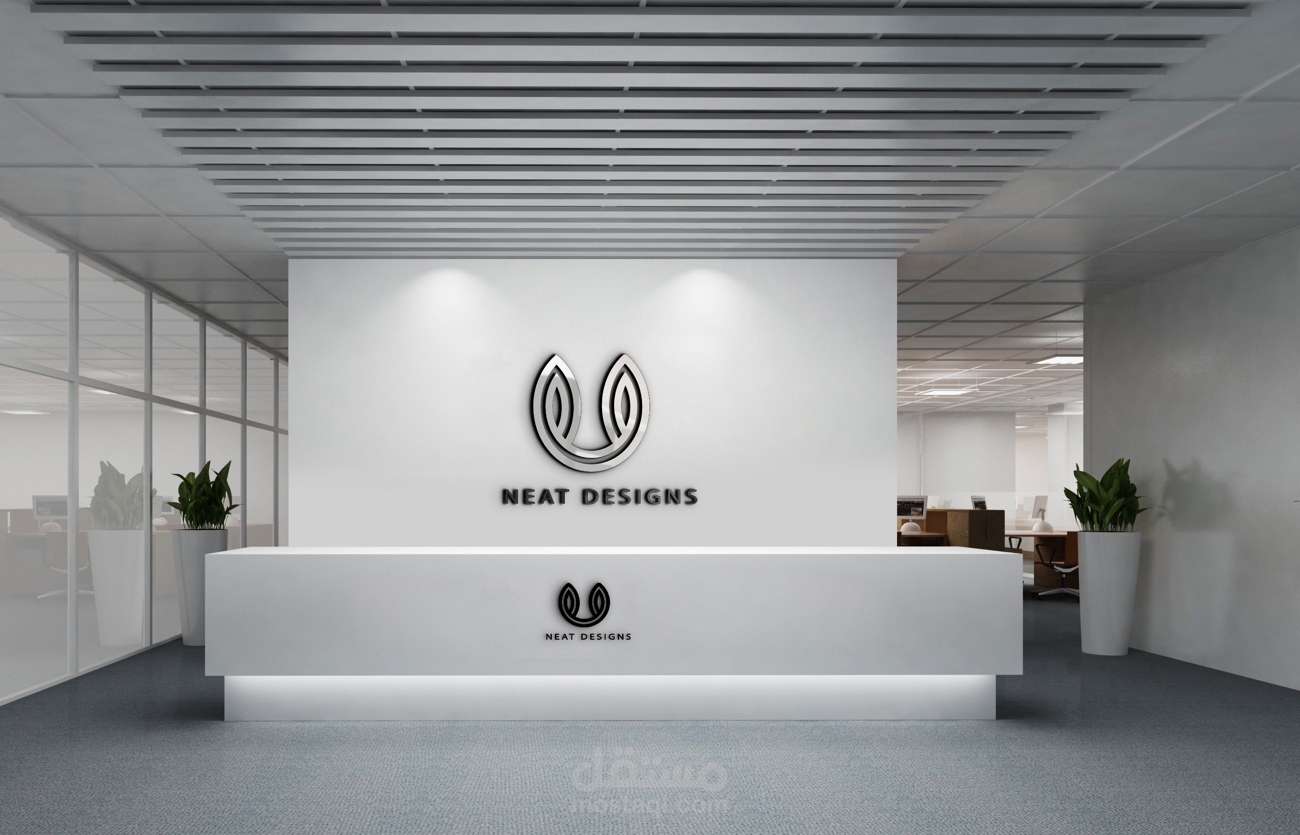 شعار لشركة تصميم جرافيك