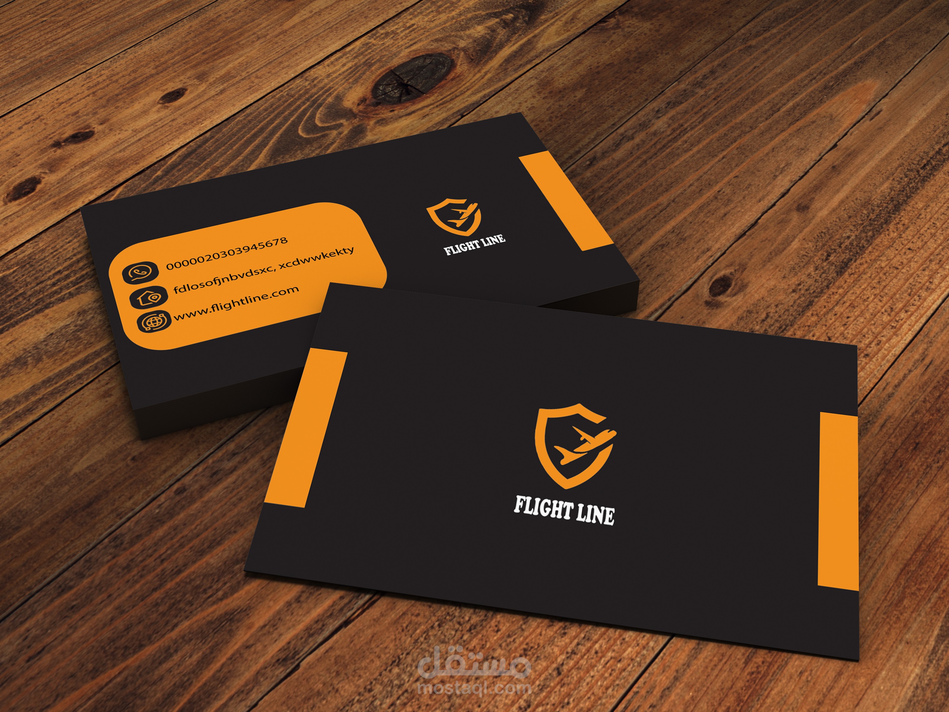 تصميم بطاقة عمل