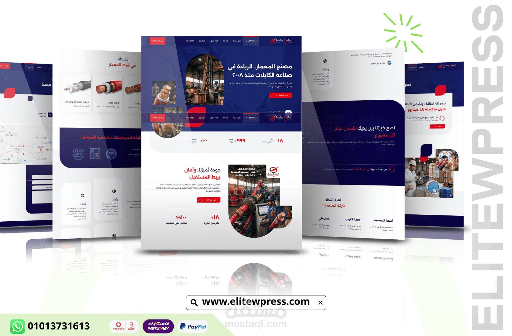 شركة المعمار لكابلات الكهرباء