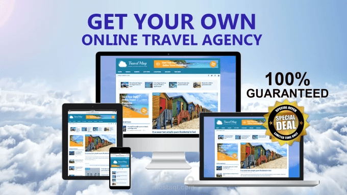موقع وكالة سفر لحجوزات تذاكر الطيران والفنادق Online Travel Agency