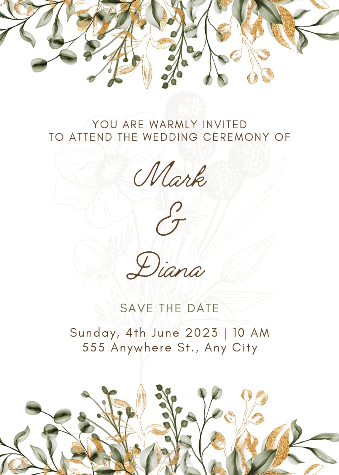 تصميم دعوات