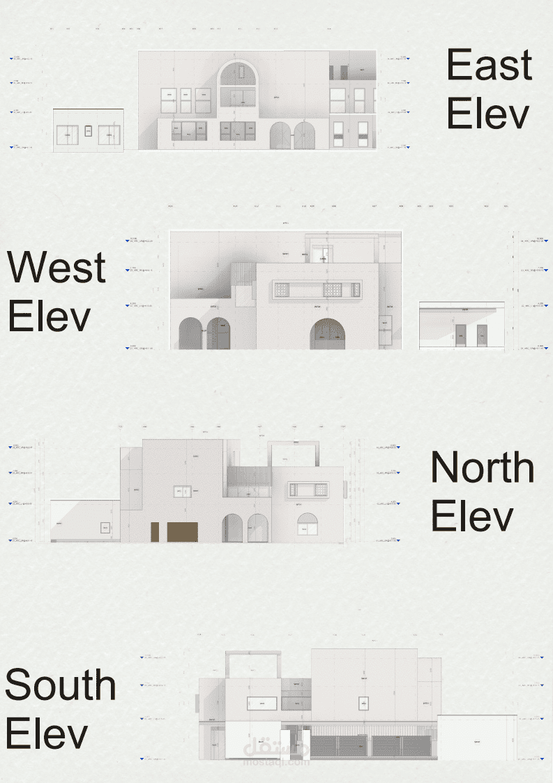 architectural elevations