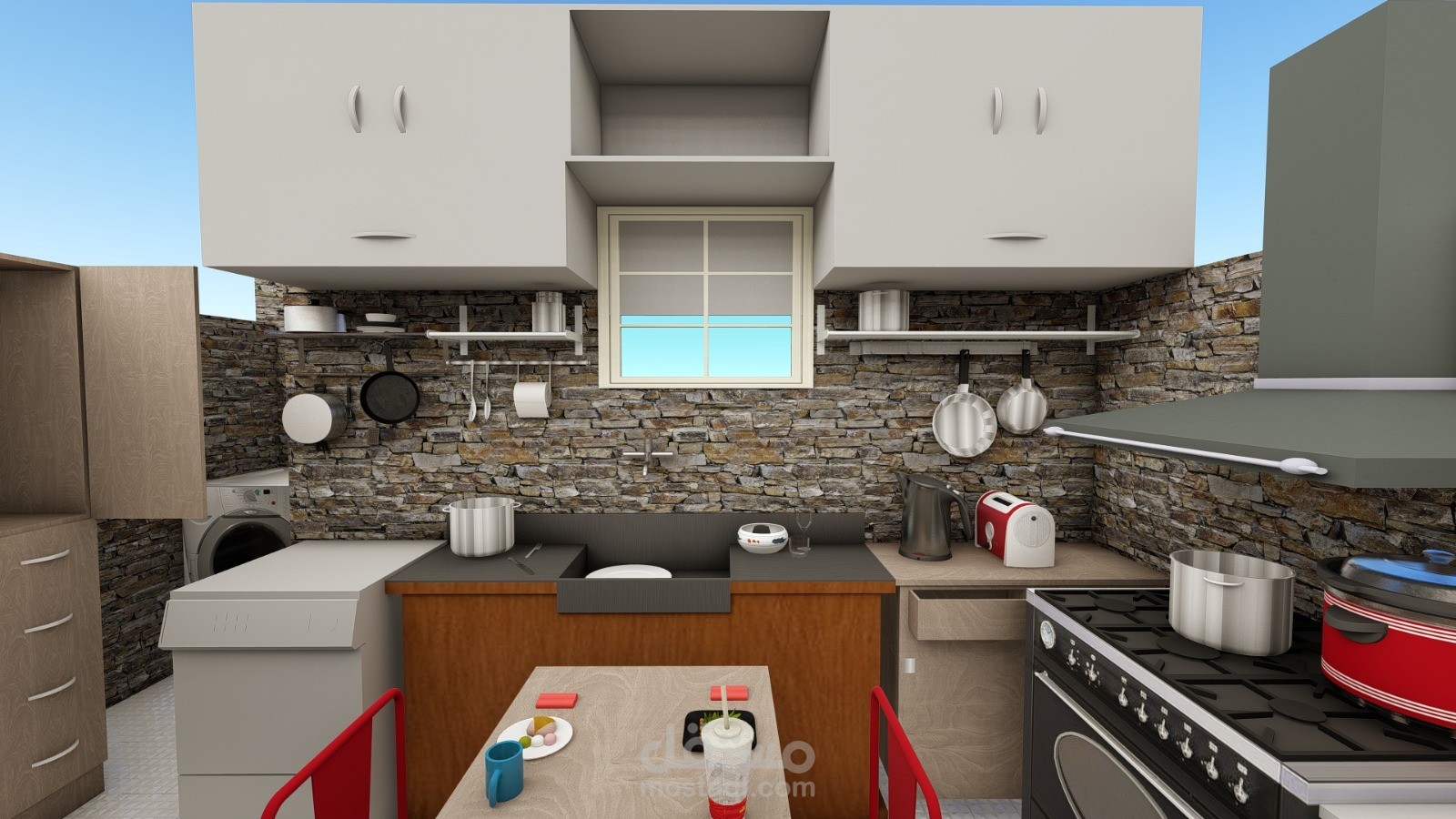 nterior design for a modern kitchen