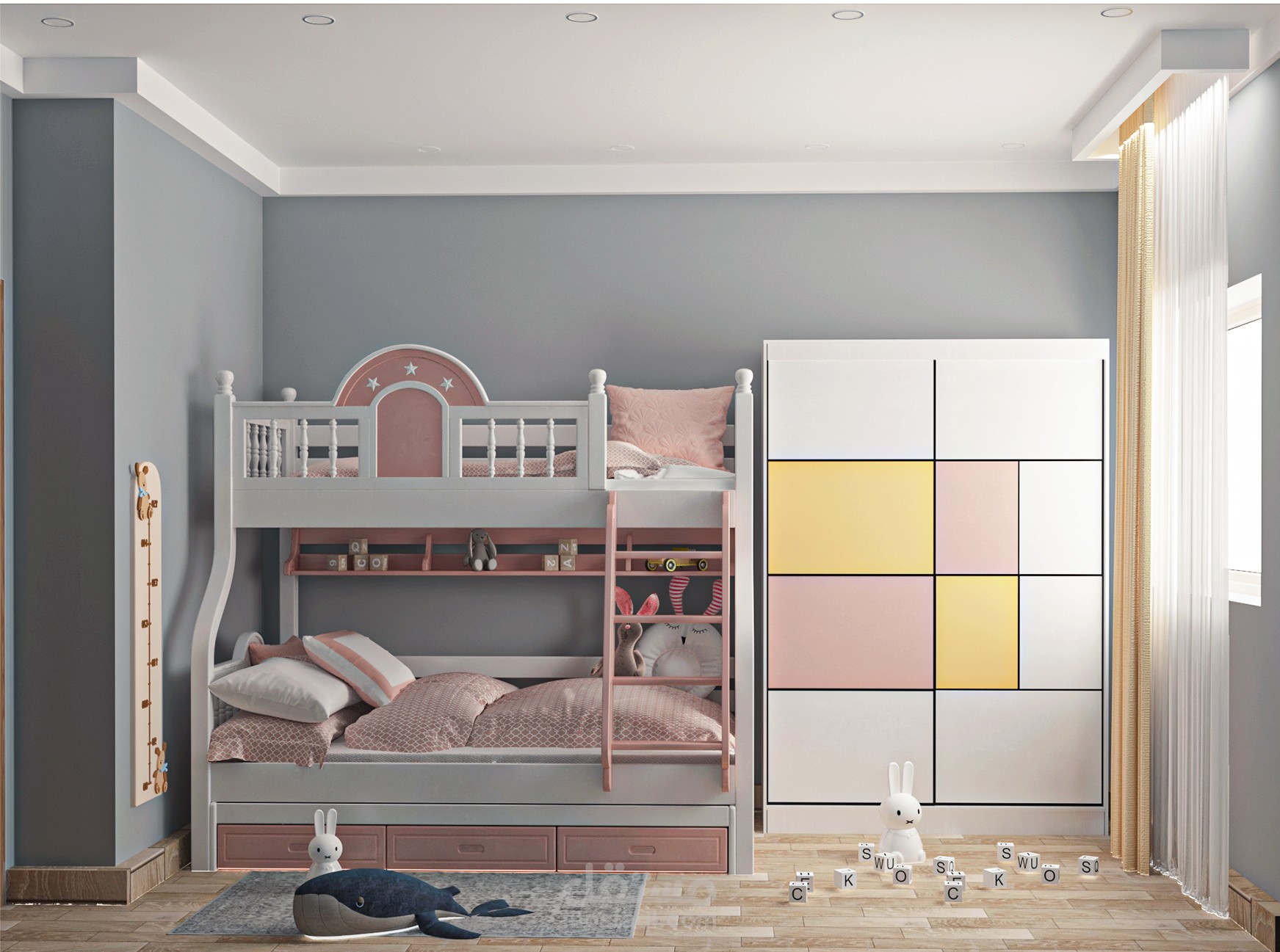 تصميم غرفه اطفال