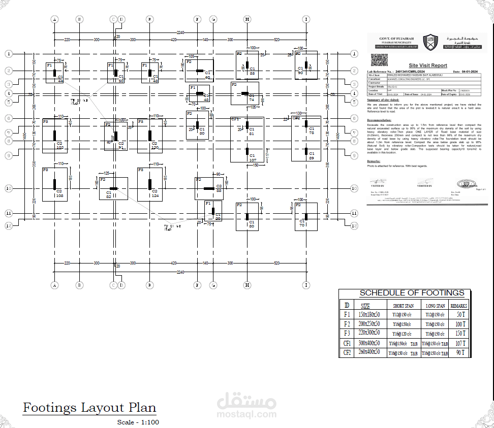Structure Design of G+1 Villa
