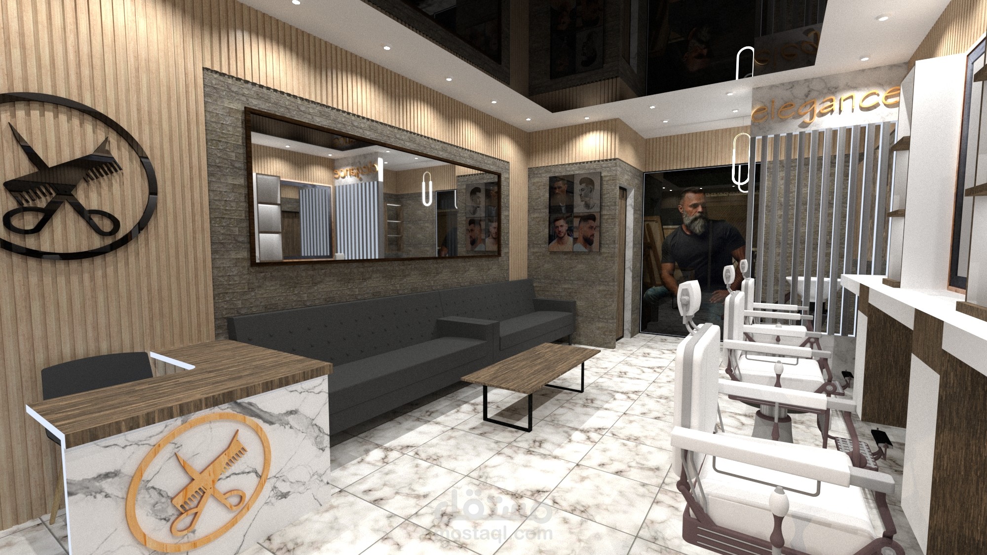 Men's barber shop