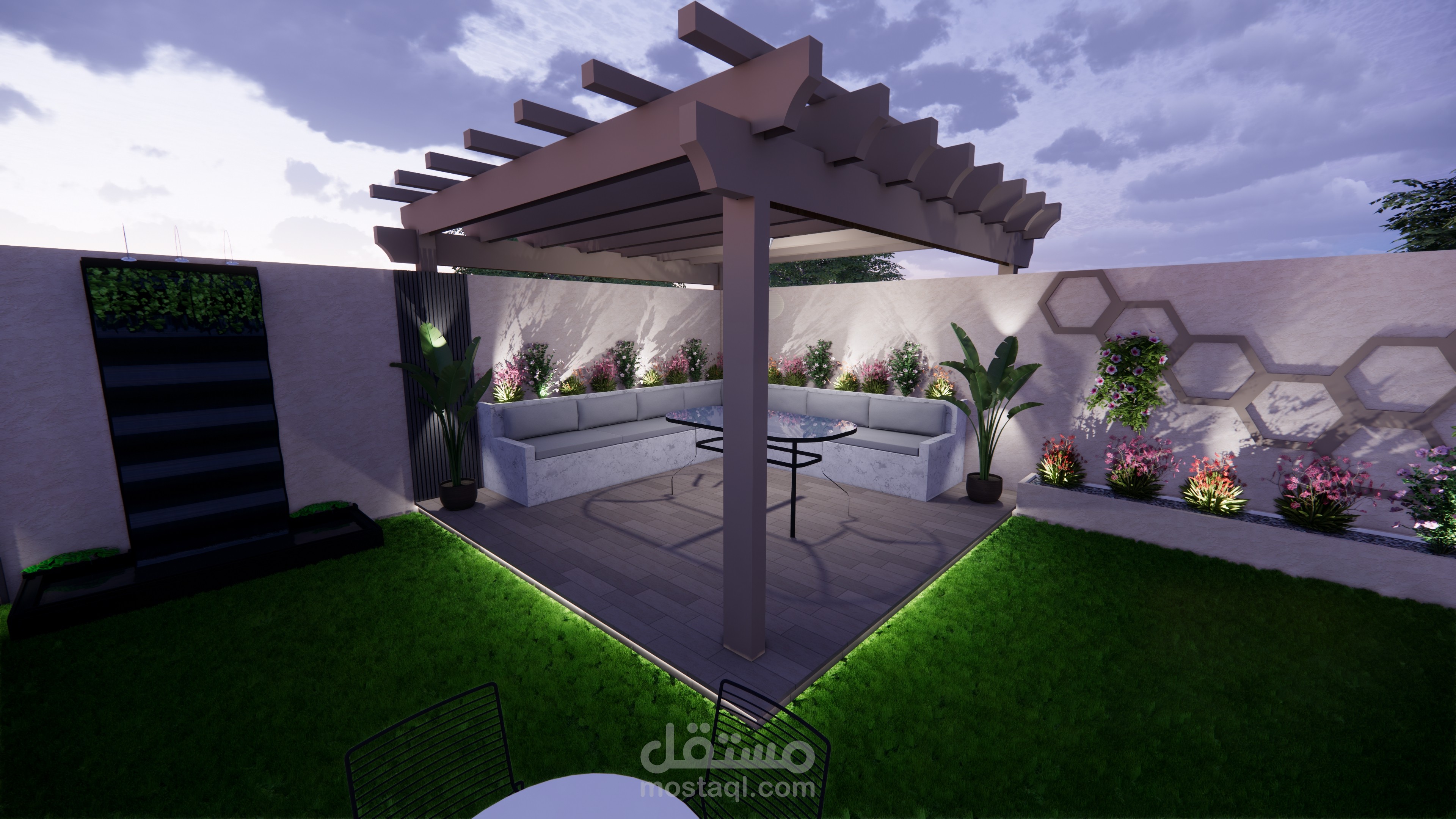 Design an outdoor session