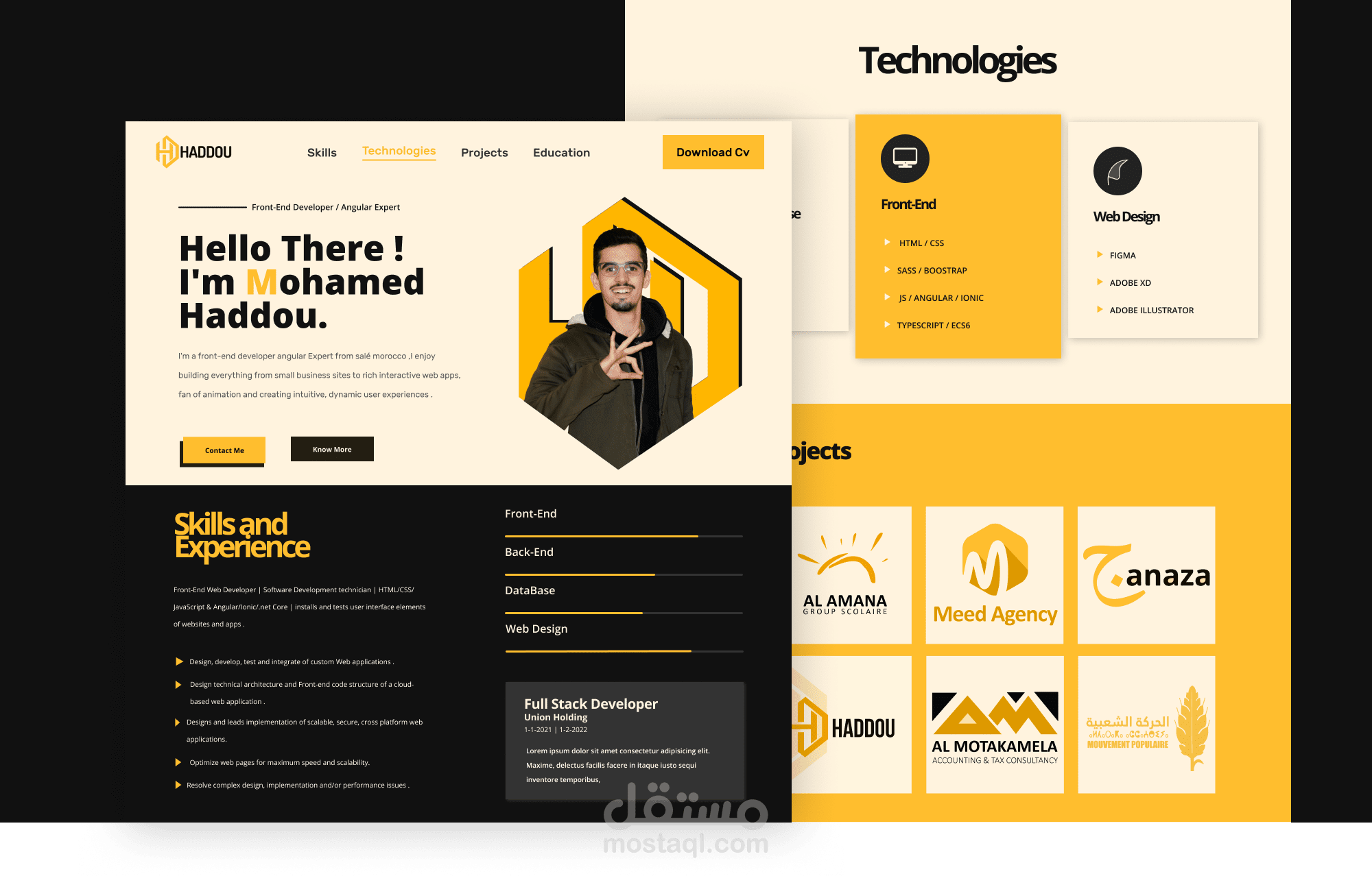 Mohamed Haddou موقعي الشخصي