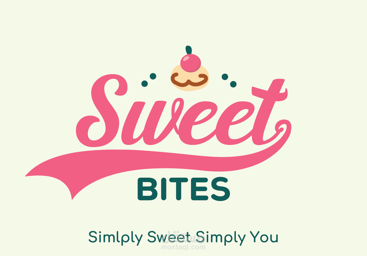تصميم هوية بصرية لمخبز Sweet bites
