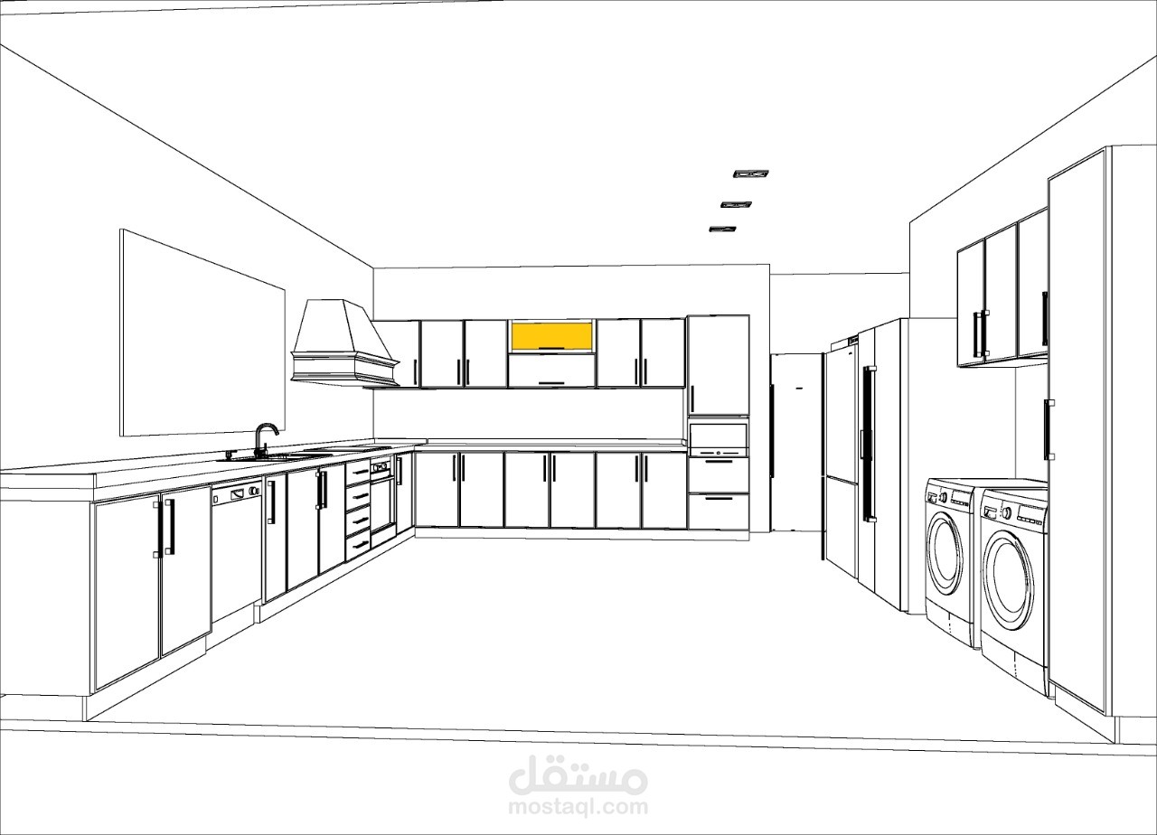 تصميم مطبخ