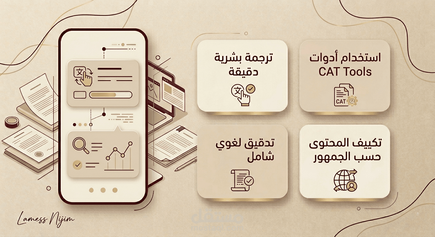 خدمة ترجمة احترافية عربي إنجليزي | Translation | ترجمة دقيقة وخالية من الأخطاء
