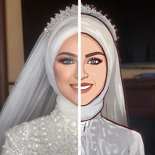 تحويل صورتك إلي رسمه كرتونية