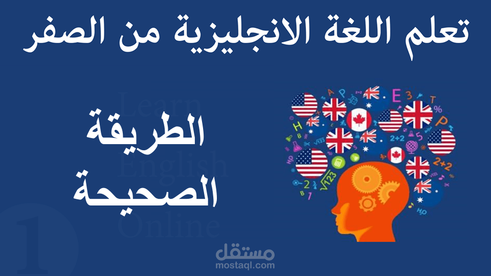 تعلم اللغة الانجليزية من الصفر