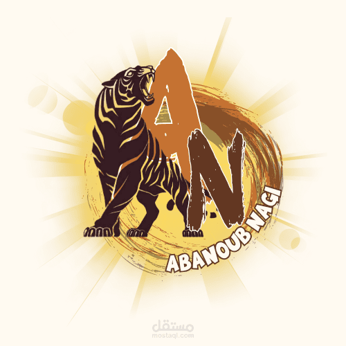 شعار (Logo Design) – AN (Abanoub Nagi)