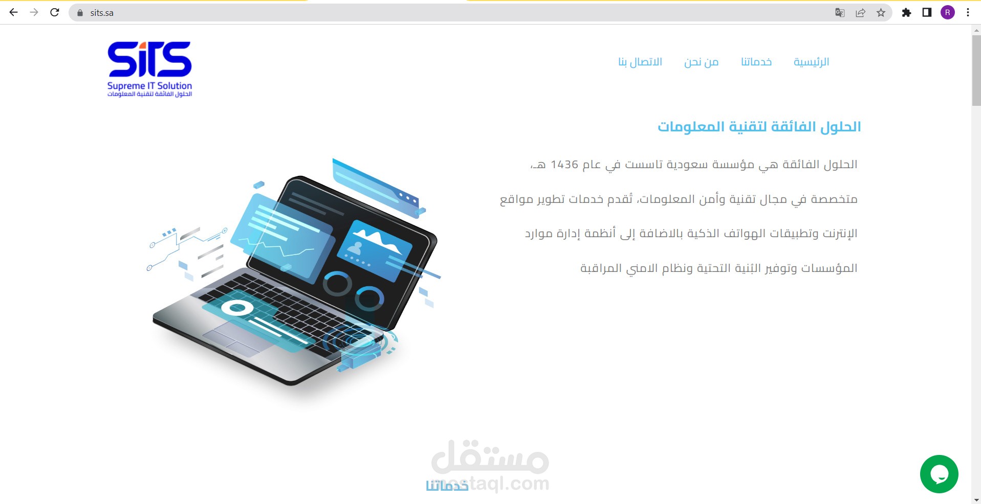 تصميم صفحة هبوط, تنسيقها وكتابة المحتوى.