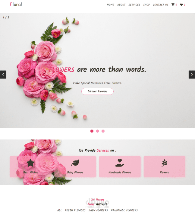 تصميم صفحة هبوط Landing Page باستخدام HTML, CSS, & JavaScript