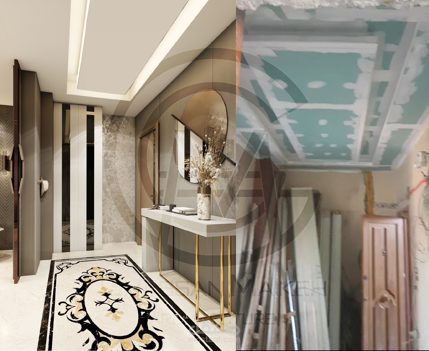 MODERN ENTRANCE DESIGN IN SYRIA