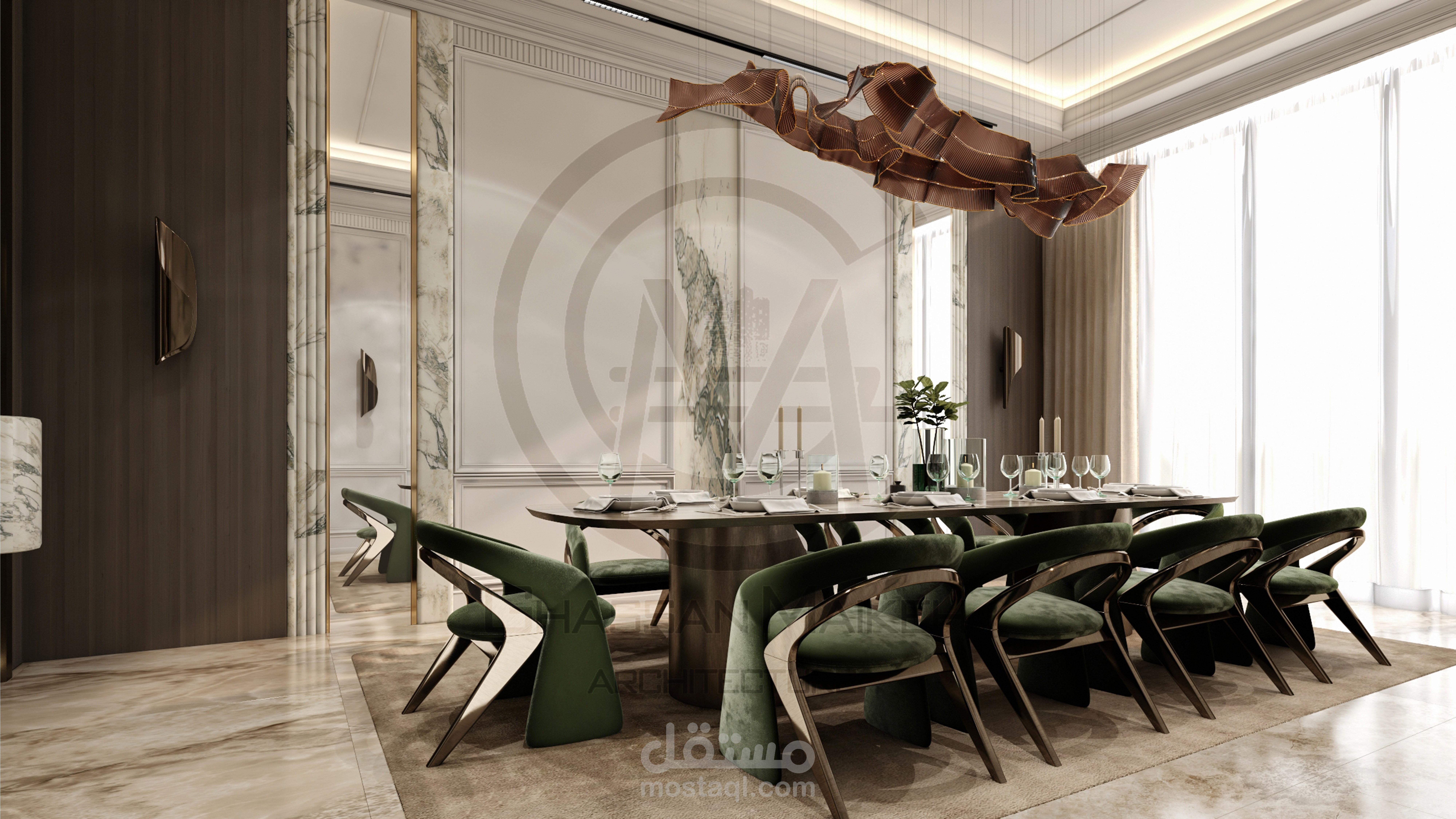 LUXURY DINNING ROOM IN KSA