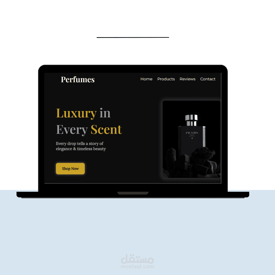 landing page