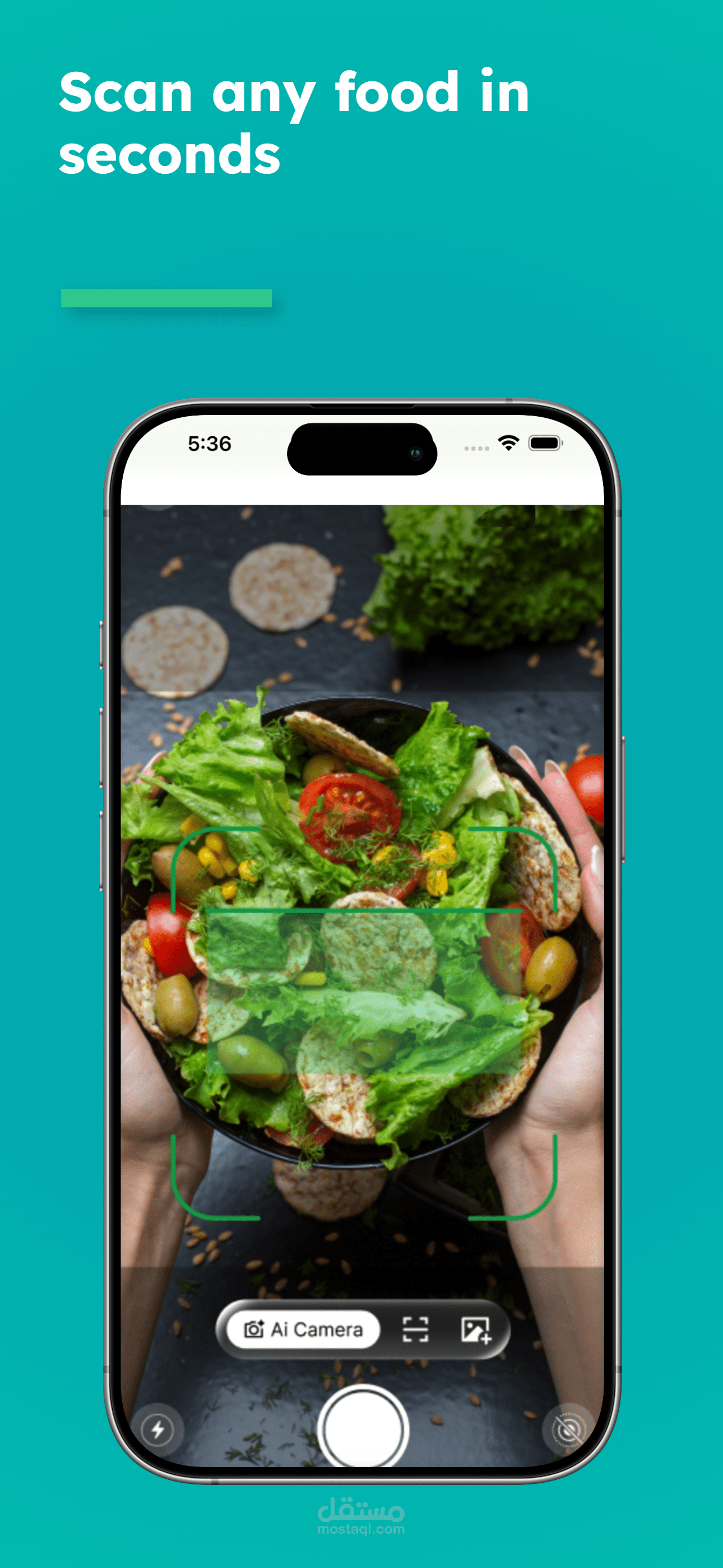 برمجة تطبيق يعمل بالذكاء الاصطناعي للاندريد والايفون - Nutri AI