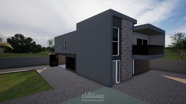 تصميم فيلا مودرن
