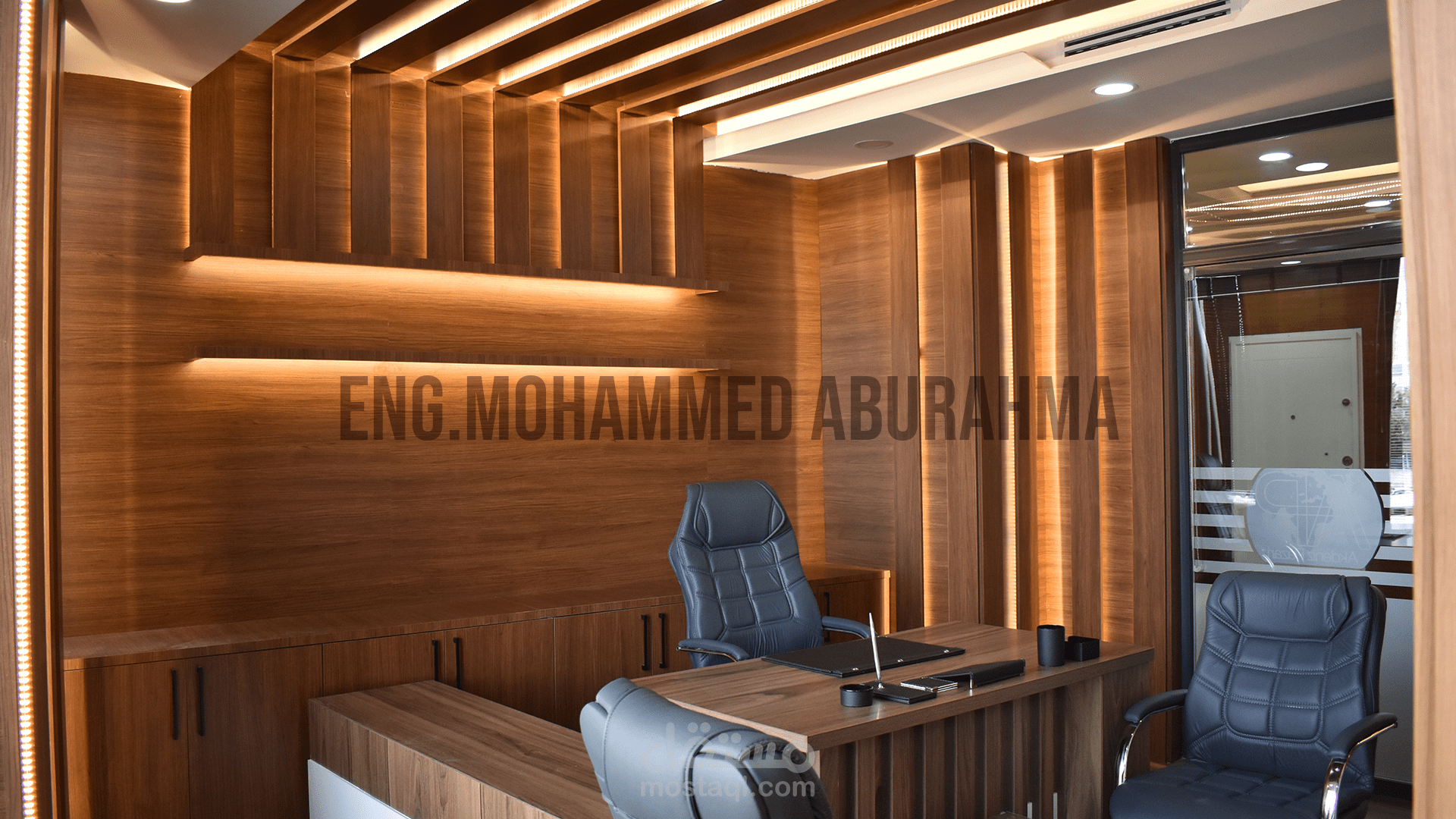 تصميم وتنفيذ مكتب نمط مودرن في اسطنبول