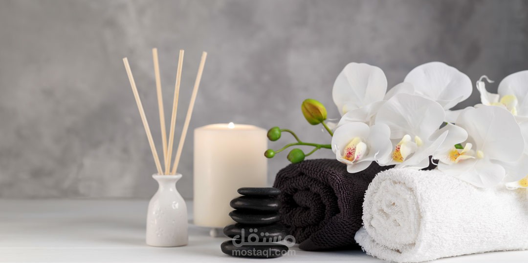 شعار Spa على الطريقه اليونانيه القديمه