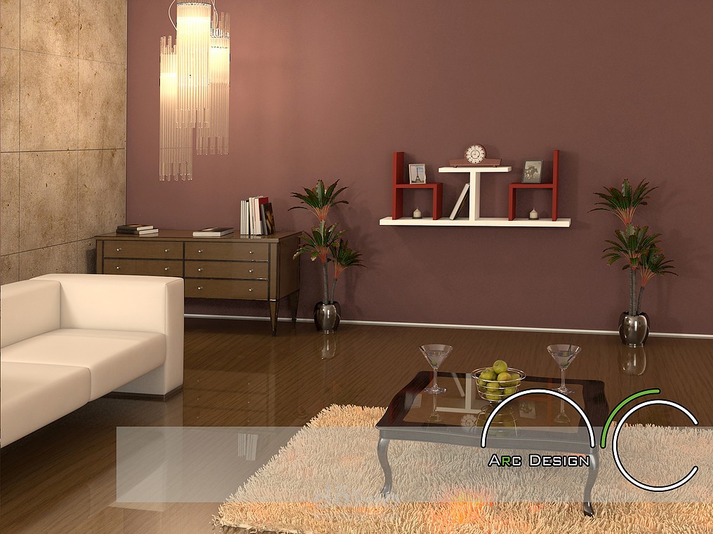 التصميم الداخلي لصالة