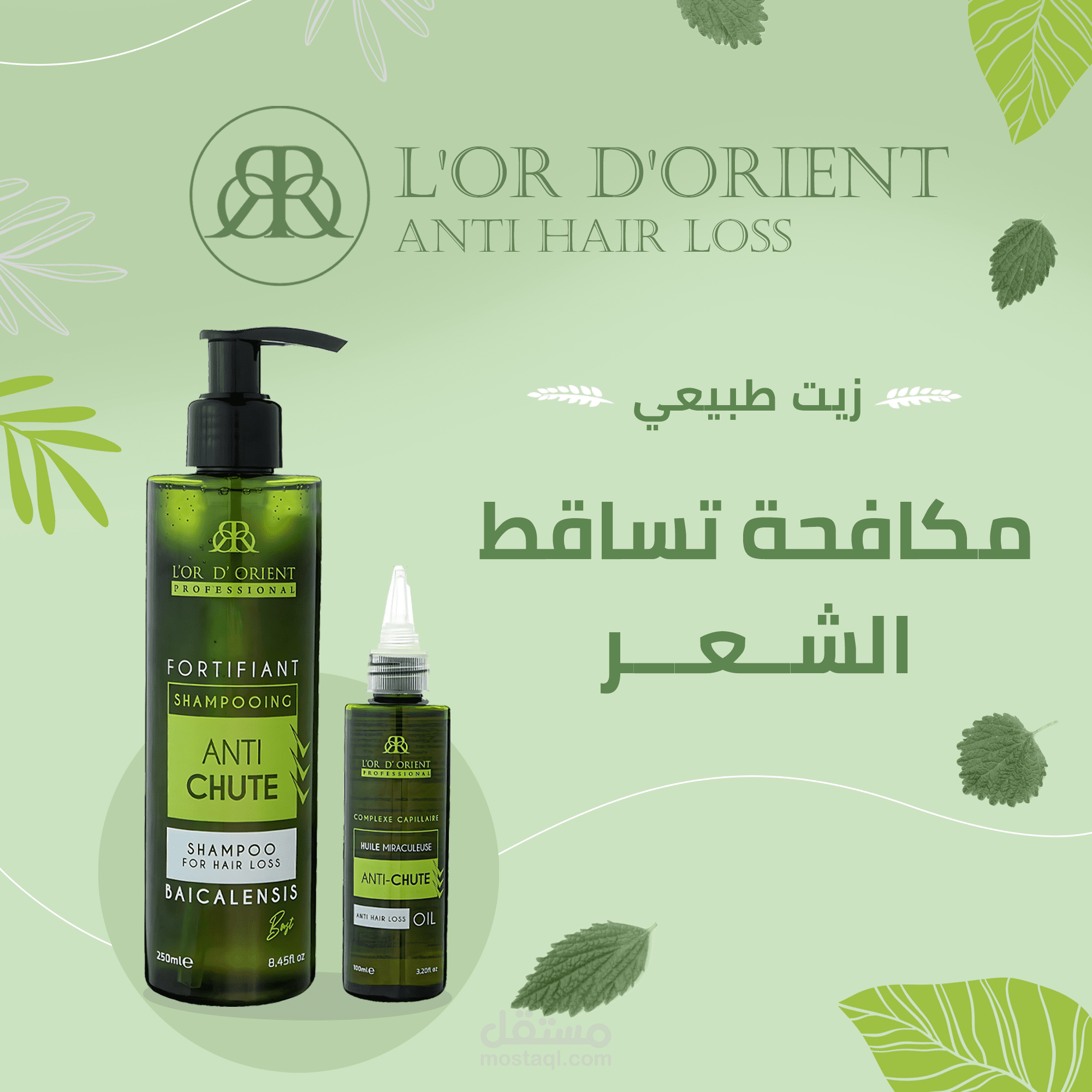 صفحة هبوط لحزمة تساقط الشعر