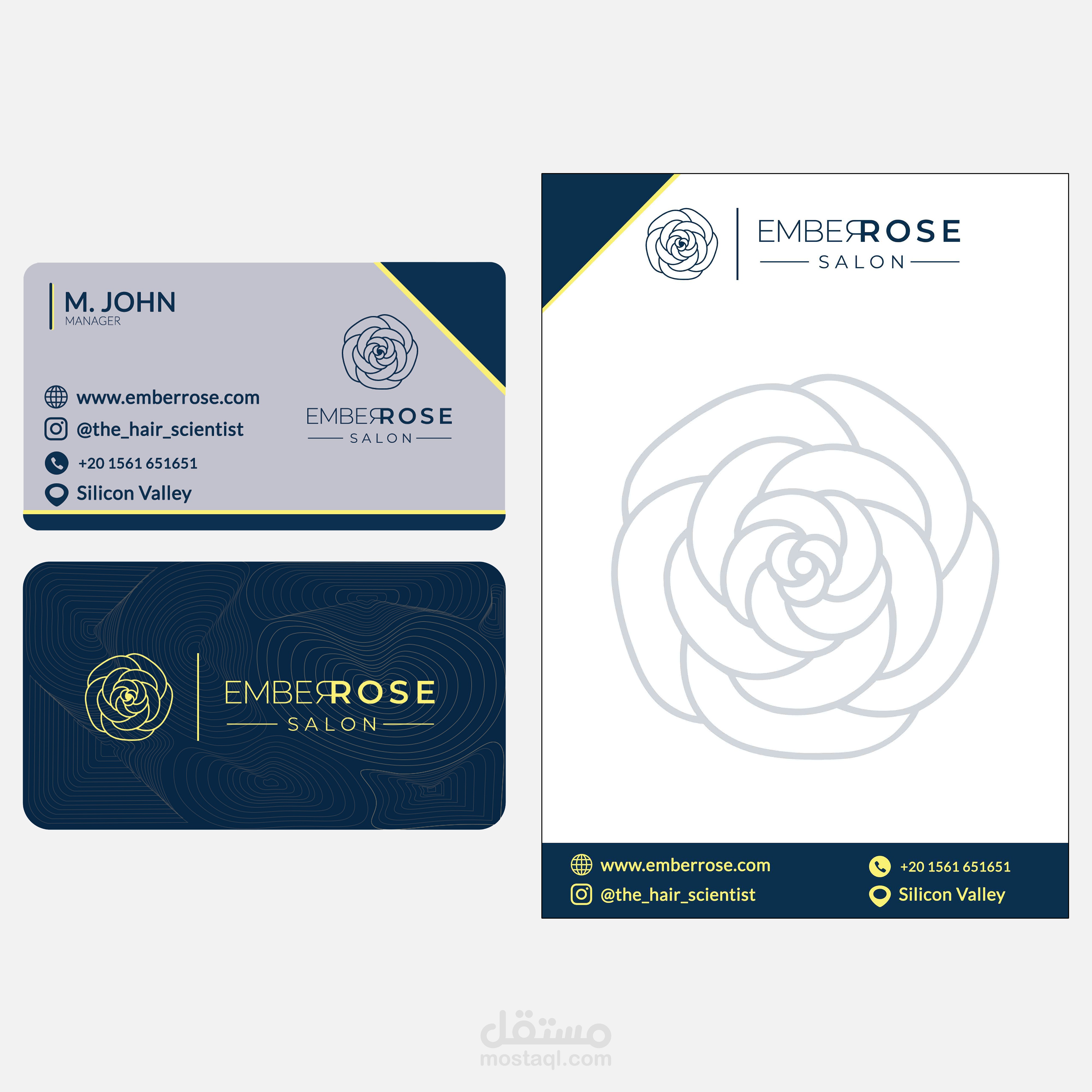 letterhead & business card